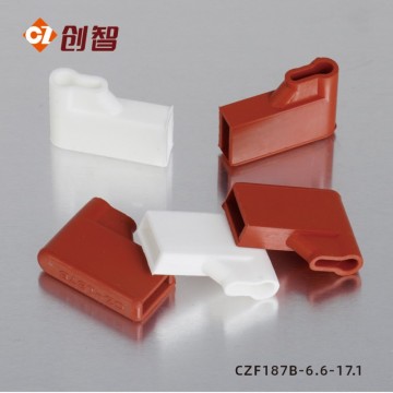 耐高溫187B旗型硅膠護(hù)套絕緣端子護(hù)套