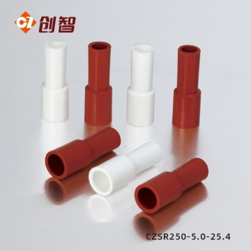 250直型硅膠端子護(hù)套6.3絕緣端子套
